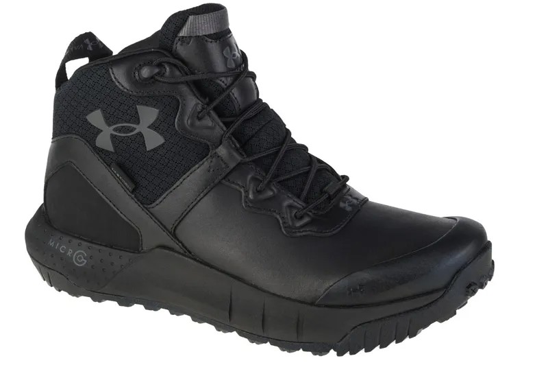 Ботинки Under Armour Micro G Valsetz Leather WP Tactical Hiking, черный
