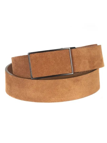 Ремень мужской MAYGER А-РН-5503-1 бежевый/черный хром, 120 см