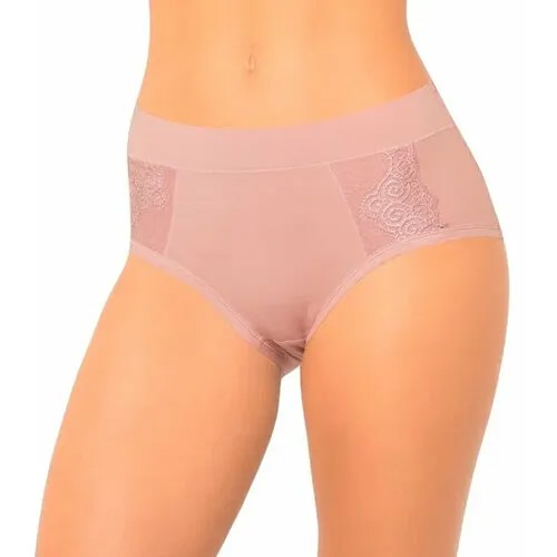 Трусы Dentelle, 2 шт., размер 3xl, розовый