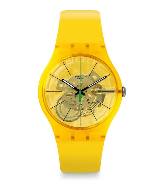 Наручные часы унисекс Swatch Bio Lemon