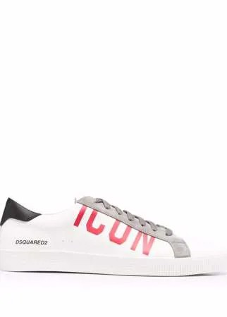 Dsquared2 кеды с логотипом