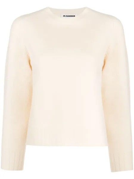 Jil Sander джемпер с длинными рукавами, нейтральный цвет