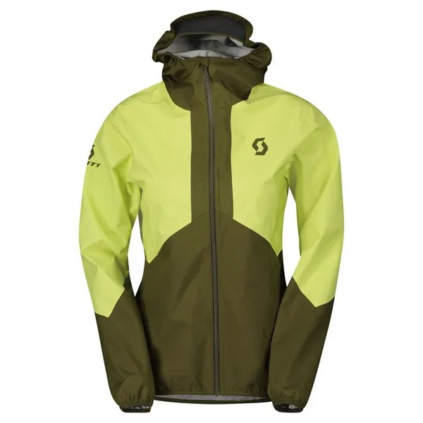 Куртка Scott Explorair Light Dryo 2.5L Full Zip Rain, зеленый