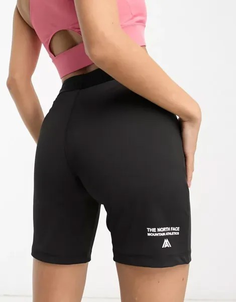 Черные короткие шорты The North Face Training Mountain Athletic