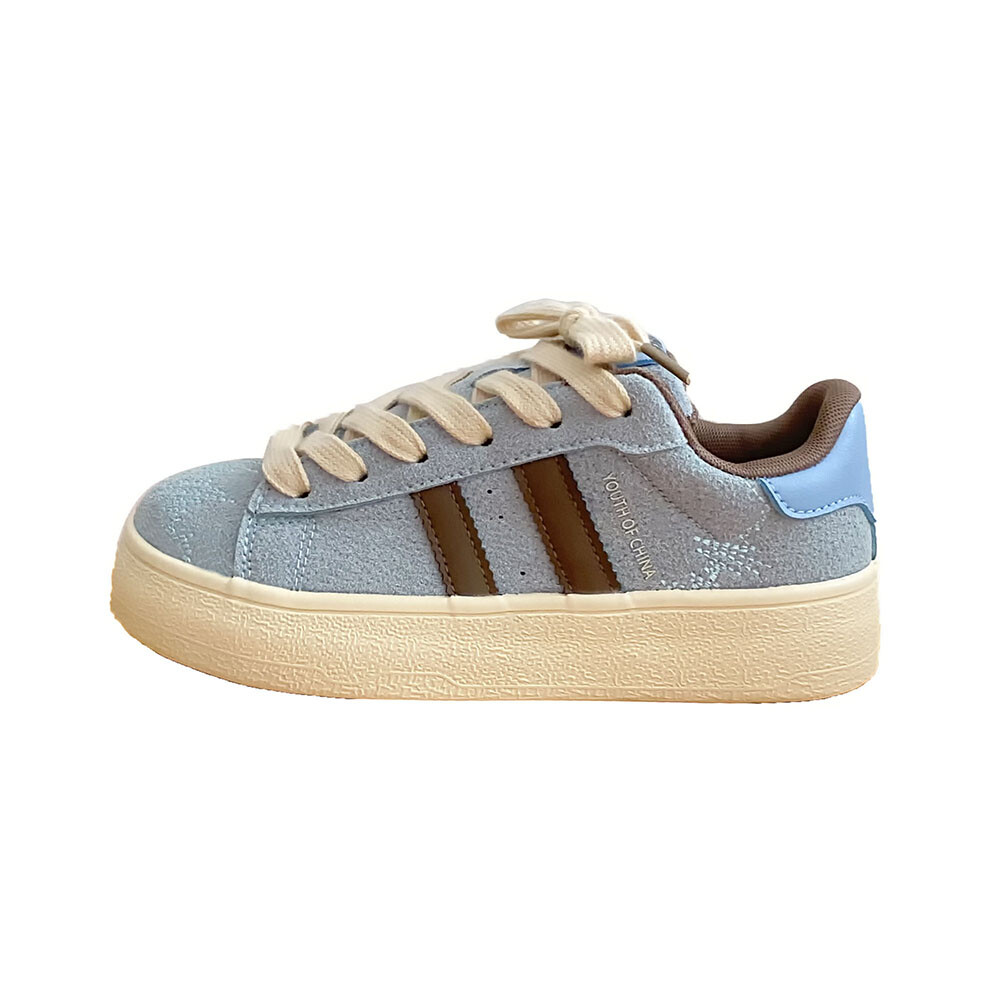 Кроссовки ABCYLM Skateboarding Shoes Women's Low-top, зеленый