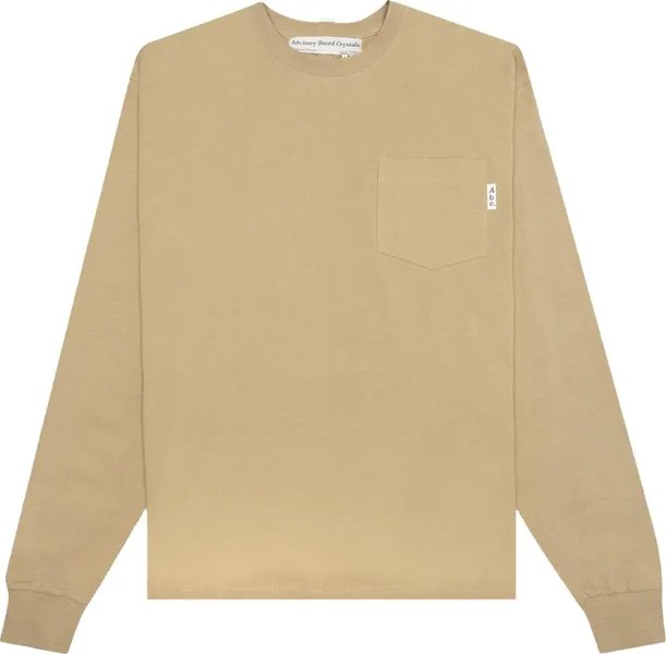 Лонгслив Advisory Board Crystals Long-Sleeve Pocket Tee 'Topaz', загар