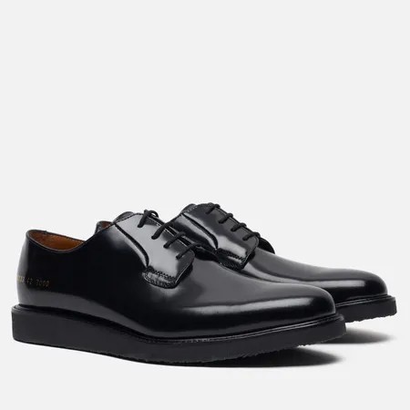 Мужские ботинки Common Projects Derby Shine, цвет чёрный, размер 39 EU