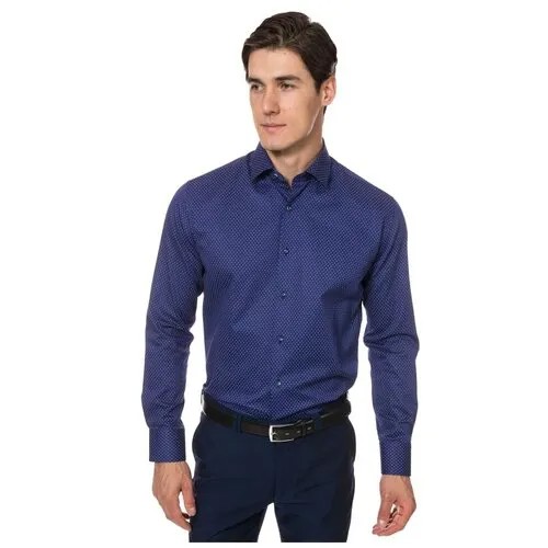 Рубашка GroStyle, размер 41/182, синий