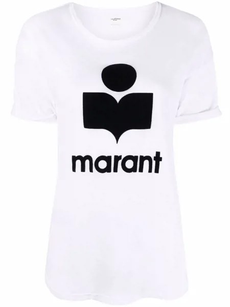 Isabel Marant Étoile logo print T-shirt