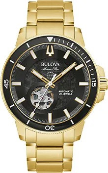 Японские наручные  мужские часы Bulova 97A174. Коллекция Marine Star