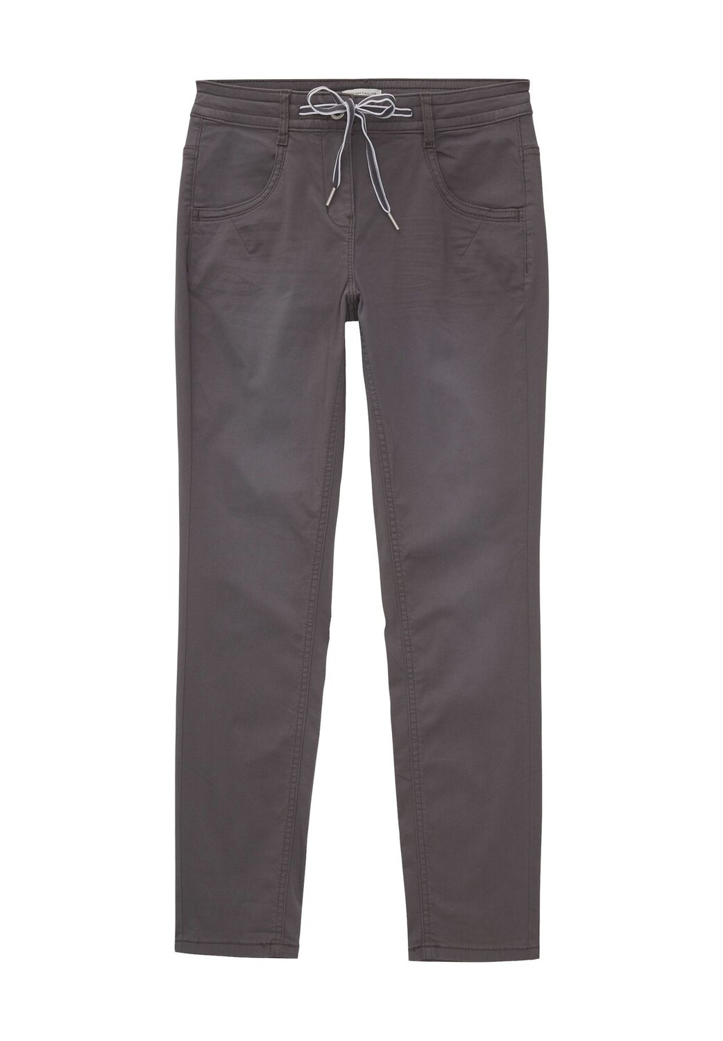 Джинсы Tapered Relaxed, на кулиске, женские TOM TAILOR, цвет Dark Minera