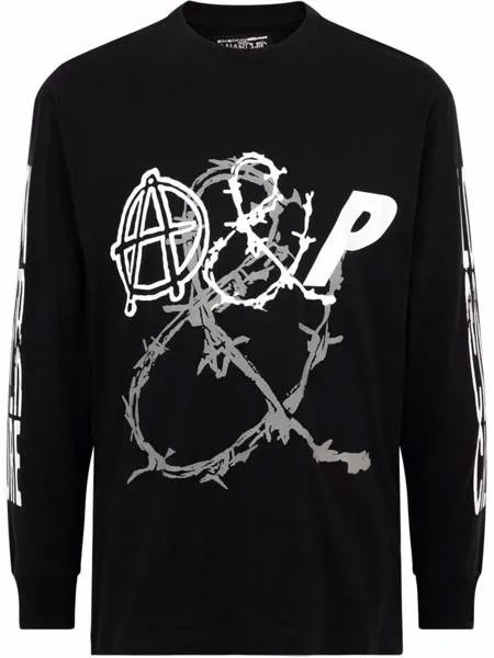 Palace толстовка Anarchic Adjustment из коллаборации с Counter Couture