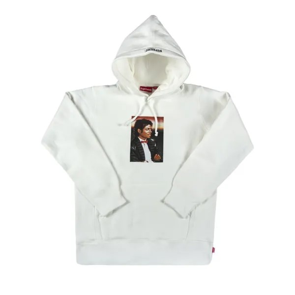 Толстовка Supreme Michael Jackson Hooded Sweatshirt 'White', белый
