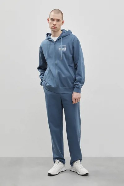 Спортивные брюки мужские Finn Flare BAS-20071 голубые L