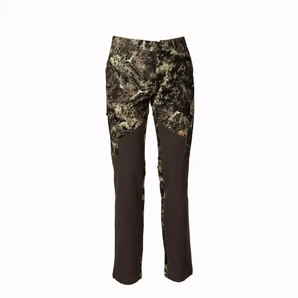 Мужские охотничьи брюки Passion Brunette, технический камуфляж, дышащие. PASION MORENA, цвет verde