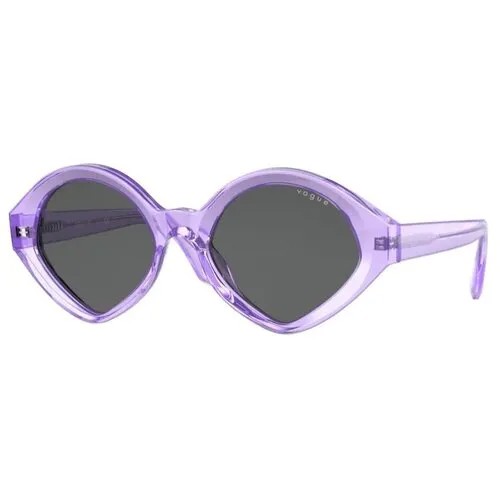 Солнцезащитные очки Vogue eyewear, фиолетовый, бесцветный