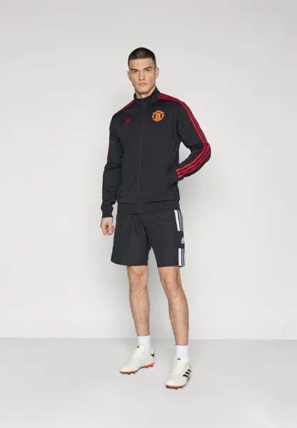 Куртка тренировочная Manchester United Dna Track Top adidas Performance, черная