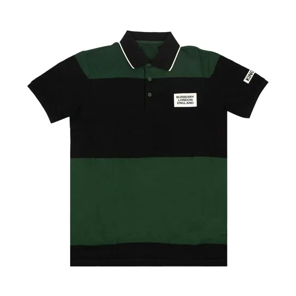 Рубашка-поло Burberry Зеленый/Черный