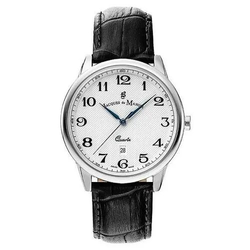 Наручные часы Jacques du Manoir мужские Legend Часы мужские Jacques du manoir LE.01 кварцевые, мультиколор, серебряный