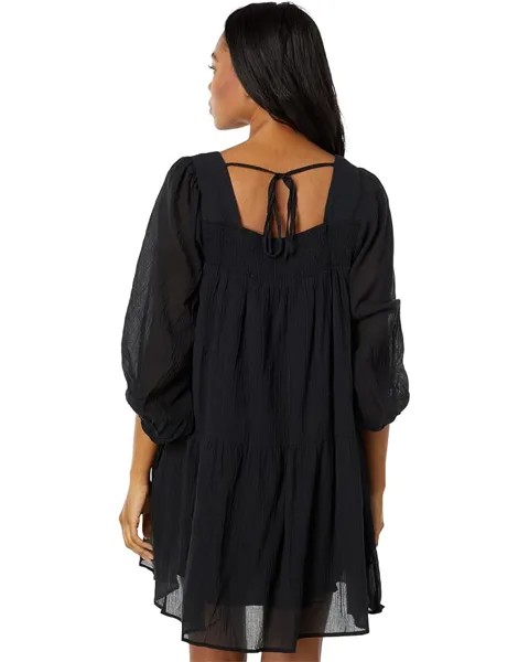 Платье Lost + Wander Starlight Canyon Mini Dress, черный