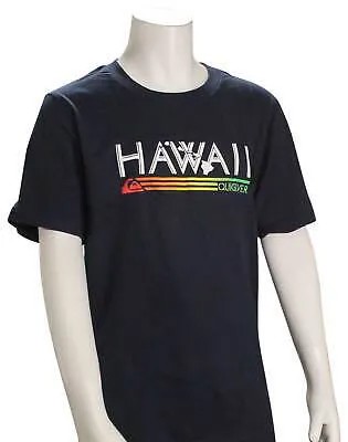 Футболка Quiksilver Boys Hawaii On A Whim — темно-синий блейзер — новинка