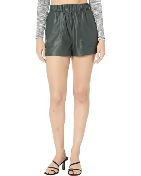 Шорты Steve Madden Faux The Record, цвет Hunter Green