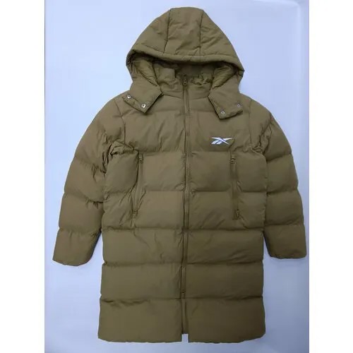 Куртка Reebok Fl Invierno Jacket W, размер L, зеленый/коричневый