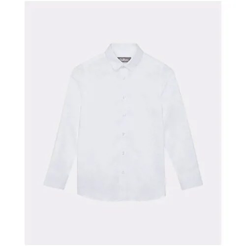 Белая рубашка Gulliver, модель 220GSBC2303, размер 158
