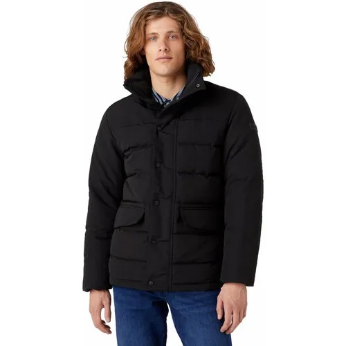 Куртка Wrangler демисезонная, размер S, черный