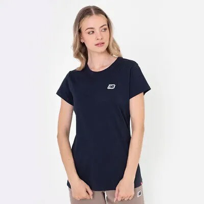 Женская футболка New Balance Wmns Small Logo SS Lifestyle eclipse