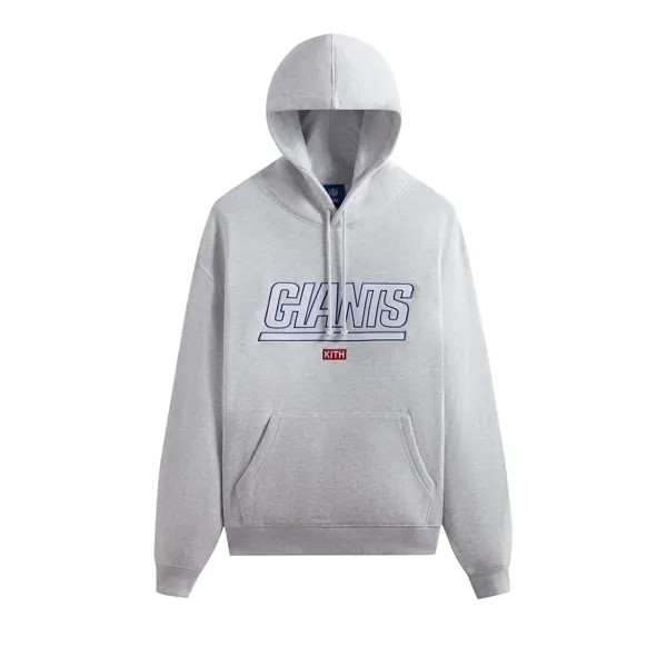 Kith For The NFL: худи Giants Laurel Светло-серый Хизер