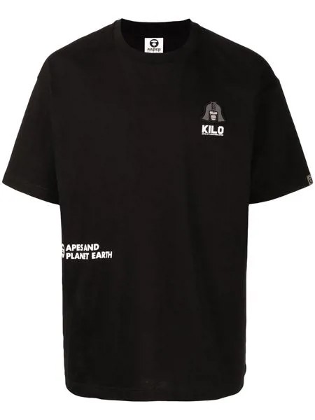 AAPE BY *A BATHING APE® футболка с логотипом