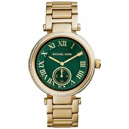 Наручные часы MICHAEL KORS, золотой, зеленый