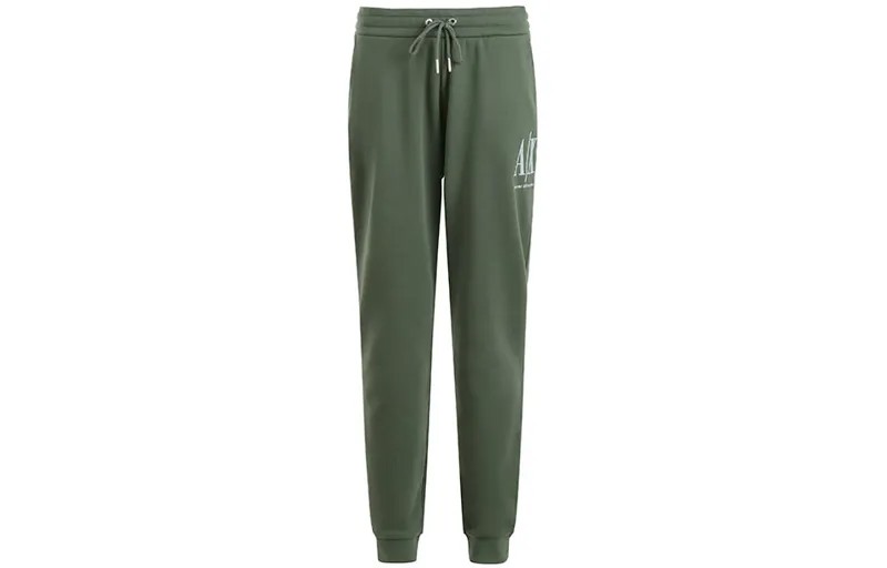 ARMANI EXCHANGE Женские трикотажные спортивные штаны, цвет Army Green