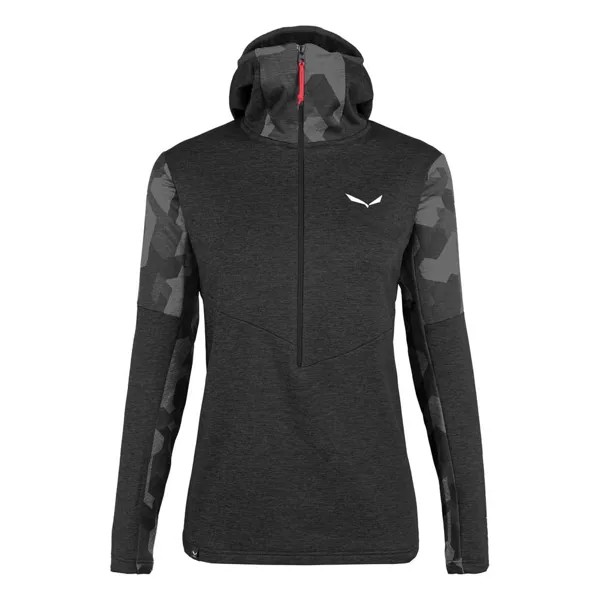 Худи Salewa Boe Alpine Merino, черный
