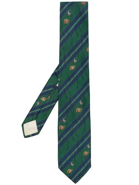 Kenzo Pre-Owned галстук с принтом