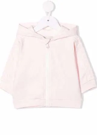 Fendi Kids худи на молнии с узором FF