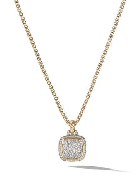 David Yurman 18kt yellow gold Albion diamond pendant