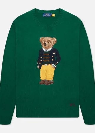 Мужской свитер Polo Ralph Lauren Polo Bear Blazer And Corduroy Pants, цвет зелёный, размер XXL