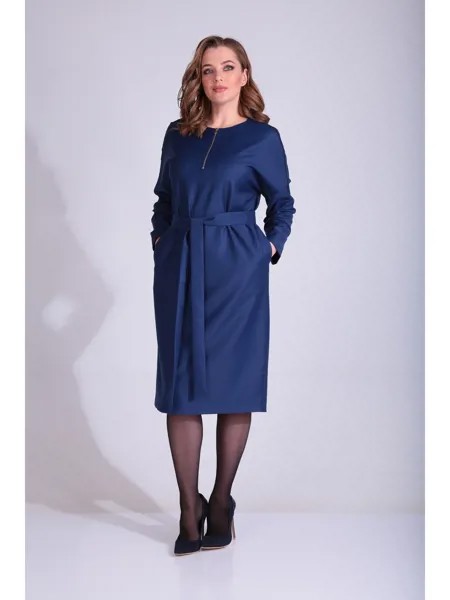 Платье 420-115 синий