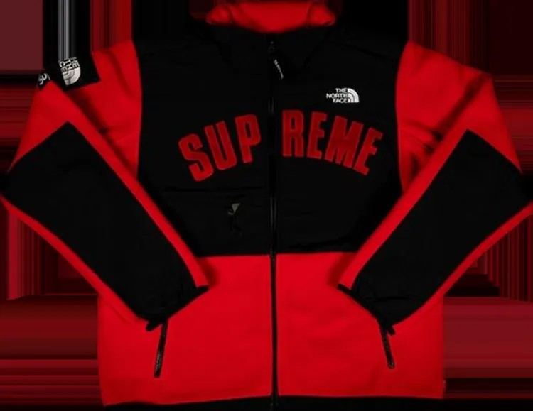 Куртка Supreme x The North Face Arc Logo Denali Fleece Jacket 'Red', красный