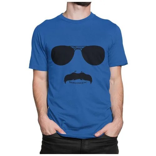 Футболка Design Heroes, размер 3XL, синий