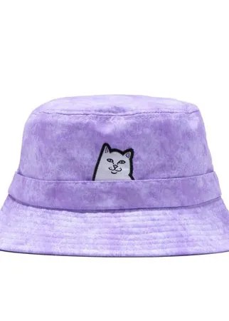 Панама RIPNDIP Lord Nermal Bucket Hat Purple Mineral Wash 2021