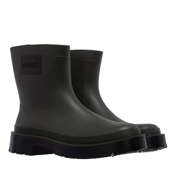 Сапоги jin rain bootie-w 10222177 01 dark Hugo, зеленый