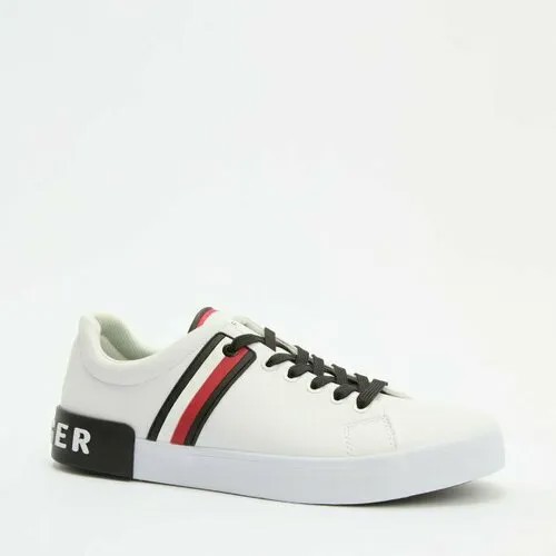 Кеды TOMMY HILFIGER, размер 43, белый