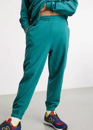Зеленые oversized-джоггеры от комплекта ASOS DESIGN-Зеленый цвет