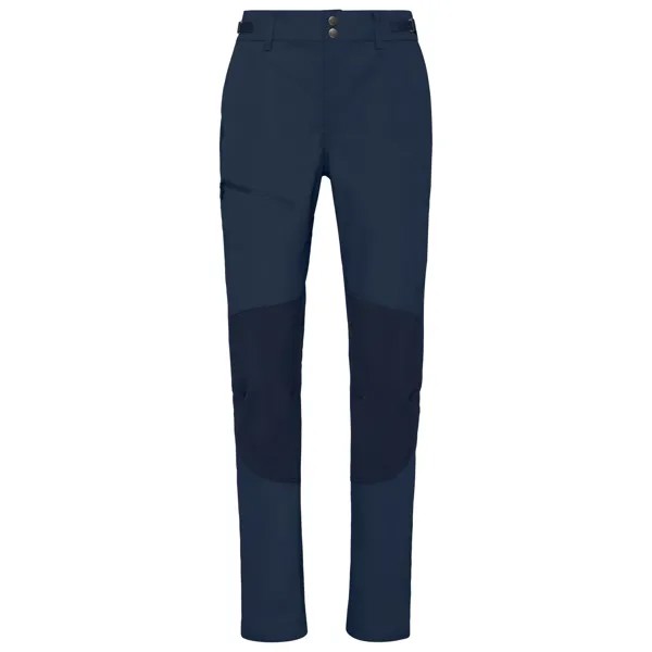 Трекинговые брюки Norrøna Women's Femund Mid Cotton, цвет Indigo Night