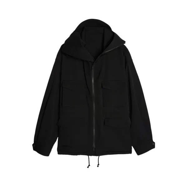 Куртка Yohji Yamamoto Pour Homme W-Brim Waist String Blouson, черный