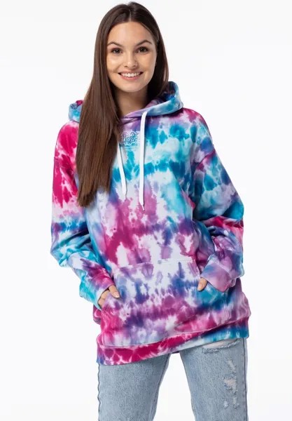 Джемпер с капюшоном TIE DYE Mr. GUGU & Miss GO, синий