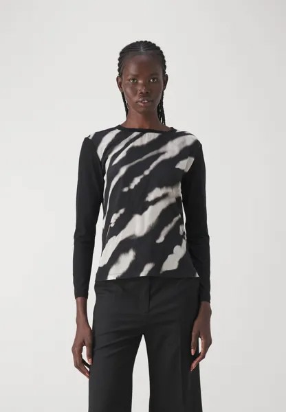 Футболка с длинным рукавом Calamai WEEKEND MaxMara, черный